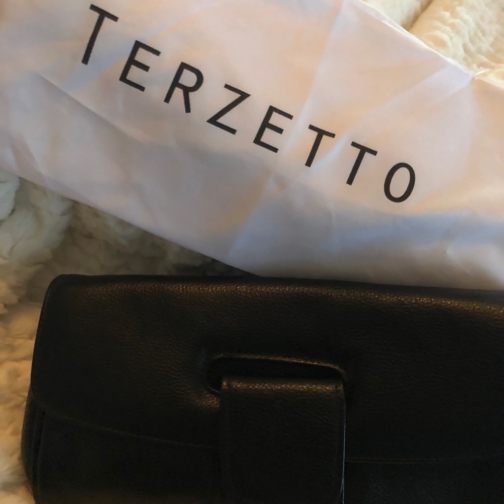 Evening Bag Terzetto Brand Blk New